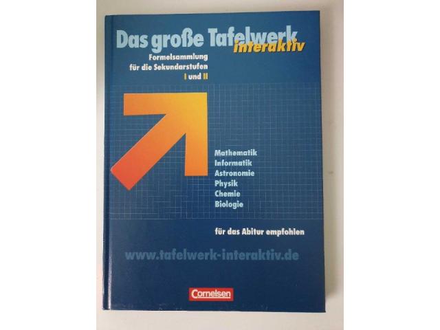 Das große Tafelwerk interaktiv ISBN 978-3-464-57143-9