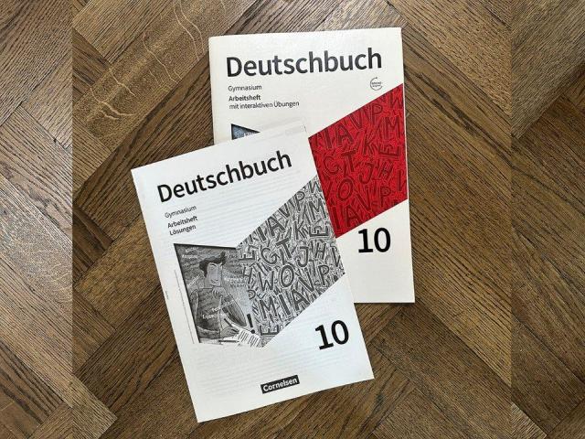 Deutschbuch, Arbeitsheft und Lösungsbuch, Gymnasium, Klasse 10