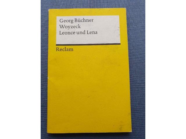 Woyzeck Leonce und Lena ISBN 978-3-15-018420-2