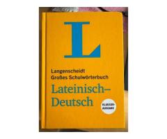 Langenscheidt Lateinisch - Deutsch Grosses Schulwörterbuch